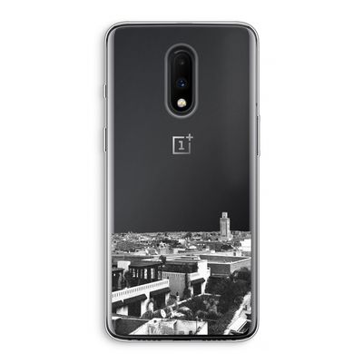 Marrakech Skyline : OnePlus 7 Transparant Hoesje