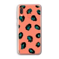 Pink Cheetah: Samsung Galaxy A20e Transparant Hoesje