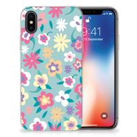 Apple iPhone X | Xs | TPU Case | Flower Power