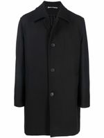 Palm Angels manteau à logo imprimé - Noir