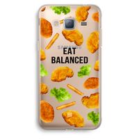 Eat Balanced: Samsung Galaxy J3 (2016) Transparant Hoesje