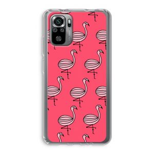 Flamingo: Xiaomi Redmi Note 10S Transparant Hoesje