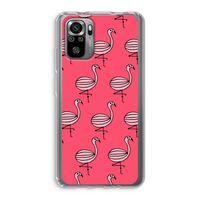 Flamingo: Xiaomi Redmi Note 10S Transparant Hoesje