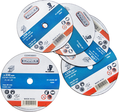 Connex set 5x slijpschijf metaal 230mm - cox938008