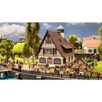 NOCH 66401 H0 Wirtshaus met biertuin NOCH 66401 H0 Wirtshaus met biertuin