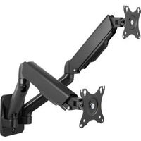 LogiLink BP0146 monitorarm muurbevestiging 2x32 Zwart