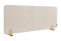 Legamaster ELEMENTS akoestisch bureauscherm 60x160cm soft beige (houder)
