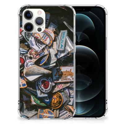 iPhone 12 Pro Max Anti-shock Hoesje met foto Badges iPhone 12 Pro Max Anti-shock Hoesje met foto Badges