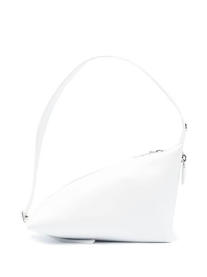 Courrèges sac porté épaule en cuir - Blanc