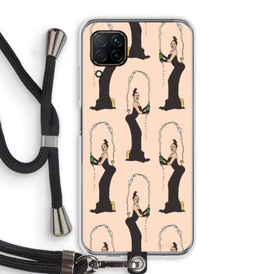Pop Some Kim: Huawei P40 Lite Transparant Hoesje met koord