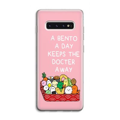 Bento a day: Samsung Galaxy S10 4G Transparant Hoesje