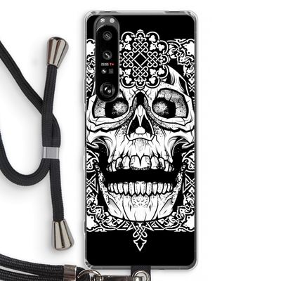 Seek & Destroy: Sony Xperia 1 III Transparant Hoesje met koord Seek & Destroy: Sony Xperia 1 III Transparant Hoesje met koord