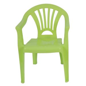 Plastic kinderstoel gras groen 37 x 31 x 51 cm - Kinderstoelen