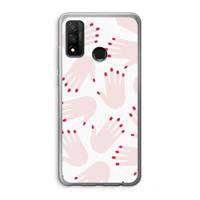 Hands pink: Huawei P Smart (2020) Transparant Hoesje - thumbnail