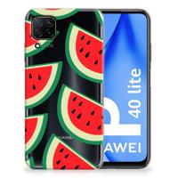 Huawei P40 Lite | Siliconen Case | Watermelons
