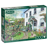 Cottage with a View Puzzel 1000 Stukjes