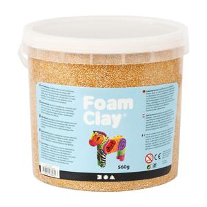 Foam Clay Metallic Goud, 560gr.