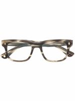 Garrett Leight lunettes de vue Troubadour à monture carrée - Marron