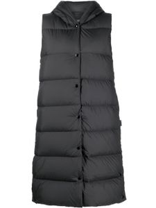 Woolrich gilet à design matelassé - Noir