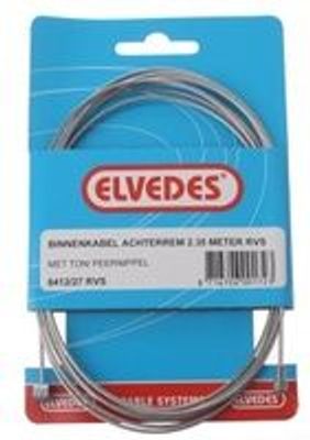 Elvedes remkabel binnen ton/peer rvs (6412/27rvs)
