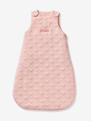 Personaliseerbare trappelzak jacquard lichtroze