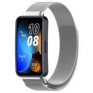 Milanese bandje - Zilver - Huawei Band 10 / 9 / 8