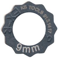 KS Tools 9131417 Moeren-uitschroevendraaier, 9 mm