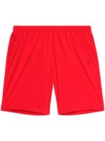 AMI Paris short de bain à logo brodé - Rouge