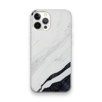 Elegante marmer: iPhone 12 Pro Max Transparant Hoesje