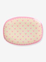 Rechthoekig bord FAVORITE HEARTS kind klein model RICE Red Kiss rozen