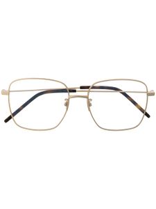 Saint Laurent Eyewear lunettes de vue à monture carrée SL314 - Or