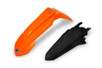 UFO PLAST Mudguard set ufo ktm oem orange/ black