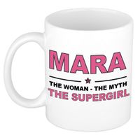 Mara The woman, The myth the supergirl cadeau koffie mok / thee beker 300 ml - thumbnail