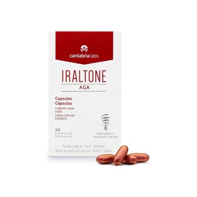 Iraltone AGA Voedingsconcentraat tegen Haaruitval Capsules
