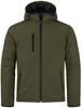 Clique 020952 Padded Hoody Softshell - Mistgroen - XS