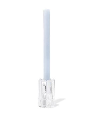 HEMA Kandelaar S Glas Ribbel Transparant (transparant)