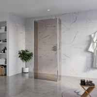 Fortifura Galeria Vrijstaande Inloopdouche - 90x200cm - Rookglas - antikalk - 8mm veiligheidsglas - 2 zijwanden 30cm - wandsteunen en hoekprofielen - Chroom SW927766 2x/SW797938/SW797930 2x/SW358024 2x Fortifura Galeria Vrijstaande Inloopdouche - 90x200cm - Rookglas - antikalk - 8mm veiligheidsglas - 2 zijwanden 30cm - wandsteunen en hoekprofielen - Chroom SW927766 2x/SW797938/SW797930 2x/SW358024 2x