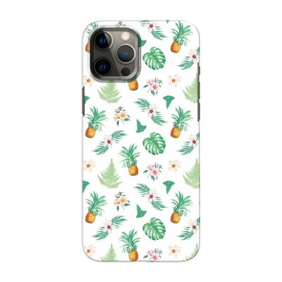 Ananas bladeren: Volledig geprint iPhone 12 Pro Hoesje