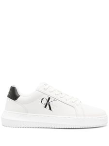 Calvin Klein baskets à logo imprimé - Blanc