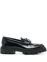 Tod's mocassins Kate en cuir - Noir - thumbnail