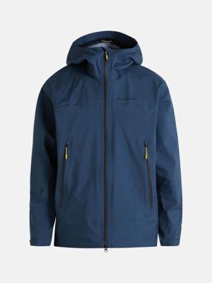 Peak Performance Vislight Gore-Tex Light Heren Hardshell Jas Blue Steel M