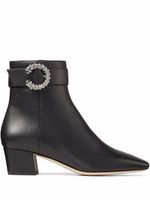 Jimmy Choo bottines Myan 45 mm - Noir - thumbnail