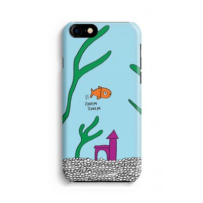 Aquarium: Volledig geprint iPhone SE 2020 Hoesje