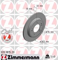 Remschijf Coat Z 320381520
