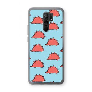 Dinosawrr: Xiaomi Redmi 9 Transparant Hoesje