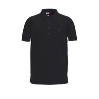Tommy Hilfiger regular fit polo donkerblauw - thumbnail