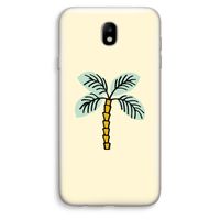 Palmboom: Samsung Galaxy J7 (2017) Transparant Hoesje