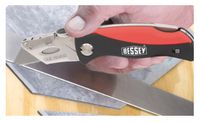 BESSEY DBKPH-SET stanleymes Zwart, Rood Mes met vast lemmet - thumbnail