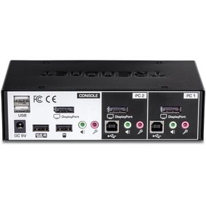 TrendNet TK-241DP KVM-switch 3840 x 2160 Pixel