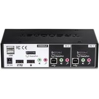 Trendnet TK-241DP KVM-switch Zwart - thumbnail